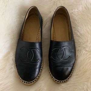 Pre loved black lambskin